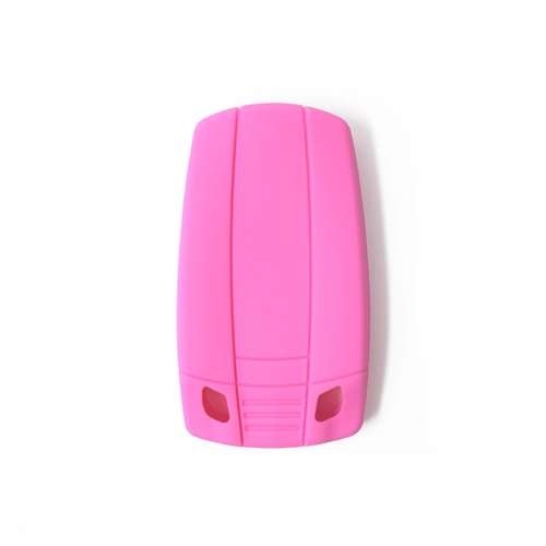Silicone Car Key Cover for BMW Serie 1 3 5 6 7 X1 X3 X5 X6 Z4 Pink