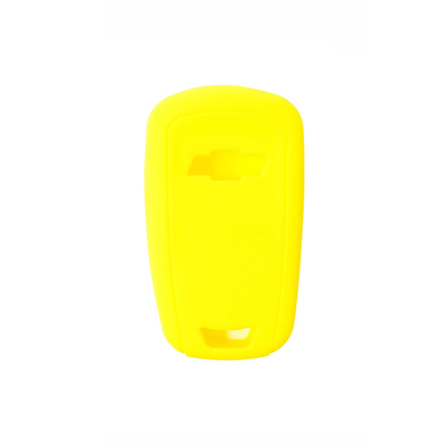 Silicone Car Key Cover for Chevrolet Matiz Cruze Avero Spark Captiva Yellow