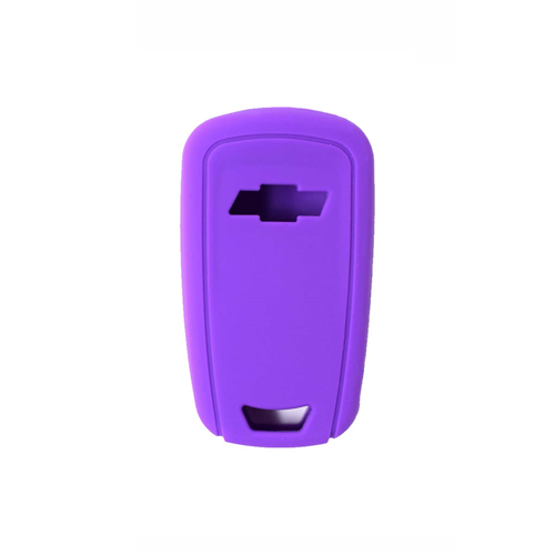 Silicone Car Key Cover for Chevrolet Matiz Cruze Aveo Spark Captiva Purple