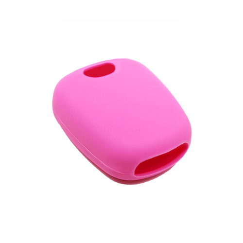 Silicone Car Key Cover for Citroen C1 C2 C3 C5 and Peugeot 103 106 107 206 207 307 308 406 407 508 806 1007 Pink