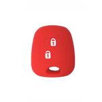 Silicone Car Key Cover for Citroen C1 C2 C3 C5 and Peugeot 103 106 107 206 207 307 308 406 407 508 806 1007 Red