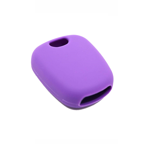 Silicone Car Key Cover for Citroen C1 C2 C3 C5 and Peugeot 103 106 107 206 207 307 308 406 407 508 806 1007 Purple